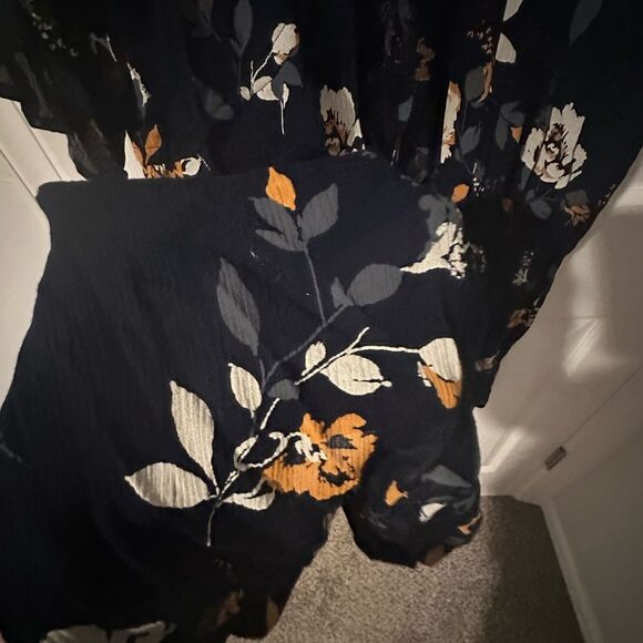 Maurices Navy Floral Kimono - Small/Medium - Picture 3 of 7